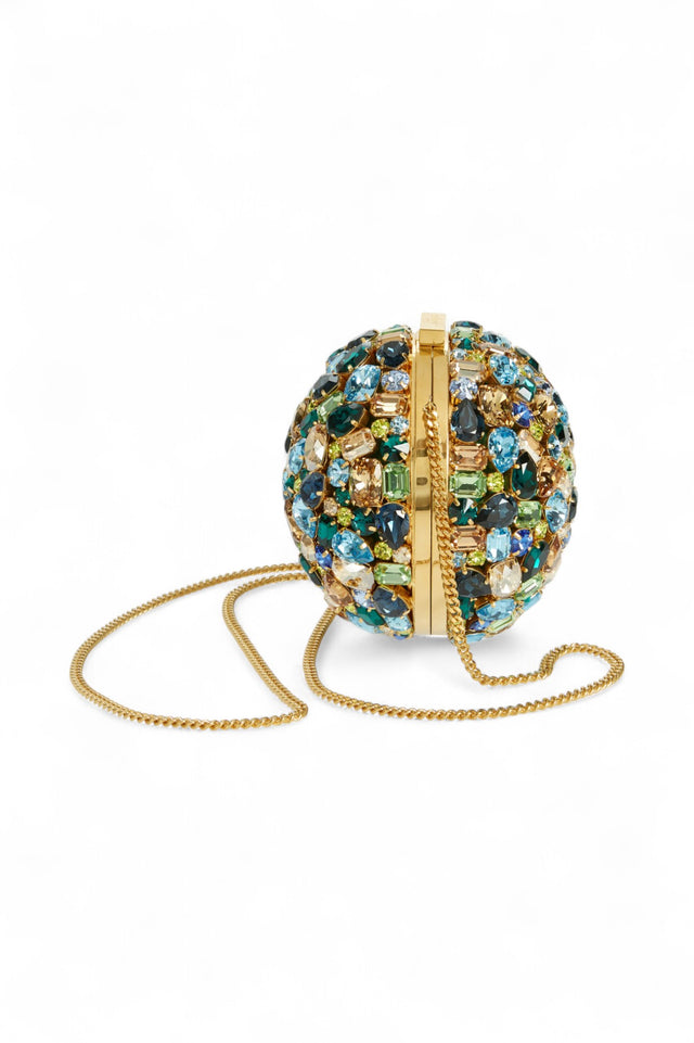 Valentino Garavani Jeweled Orb Clutch