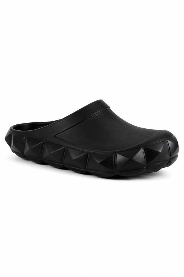 Valentino Garavani One Stud Rubber Mule Clogs in Multi-Color Options