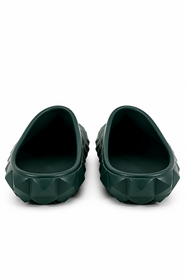 Valentino Garavani One Stud Rubber Mule Clogs in Multi-Color Options