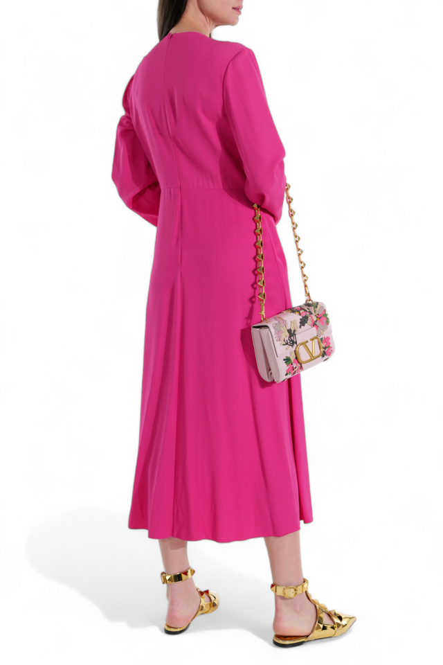 Valentino Garavani Magenta Elegance Maxi Dress
