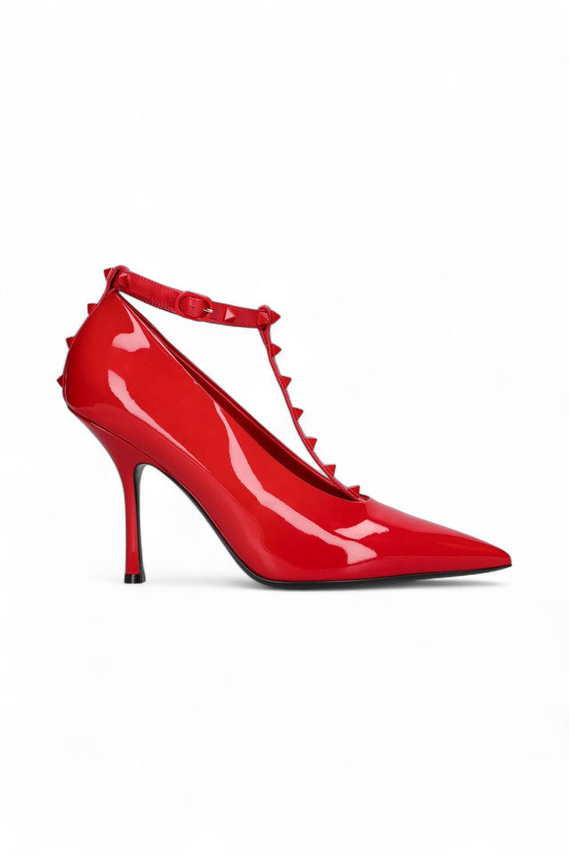Valentino Garavani Rockstud Patent Leather Pumps