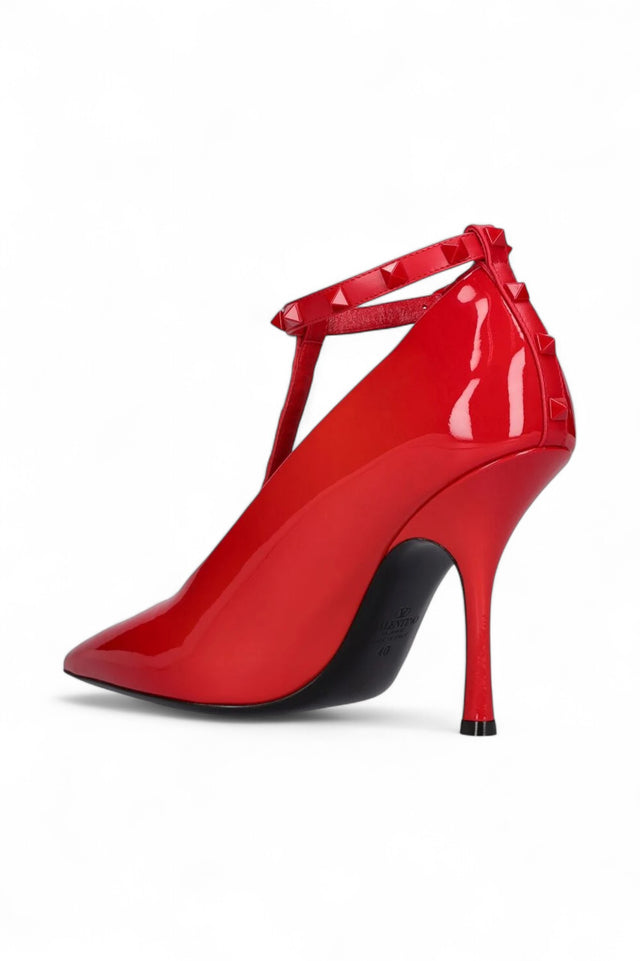 Valentino Garavani Rockstud Patent Leather Pumps