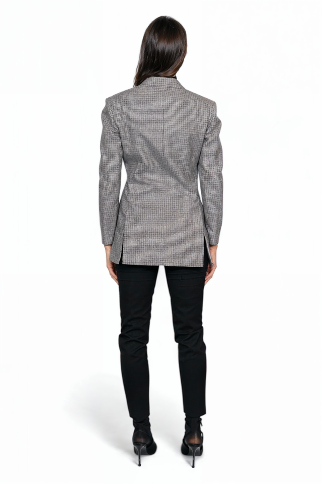 Fabiana Filippi Houndstooth Double-Breasted Blazer