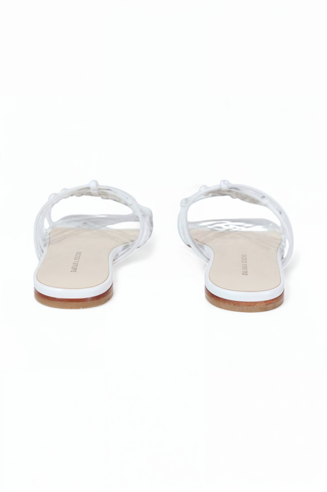 Fabiana Filippi Leather Strappy Flat Sandals