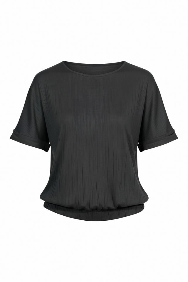 Fabiana Filippi Pleated Satin T-Shirt