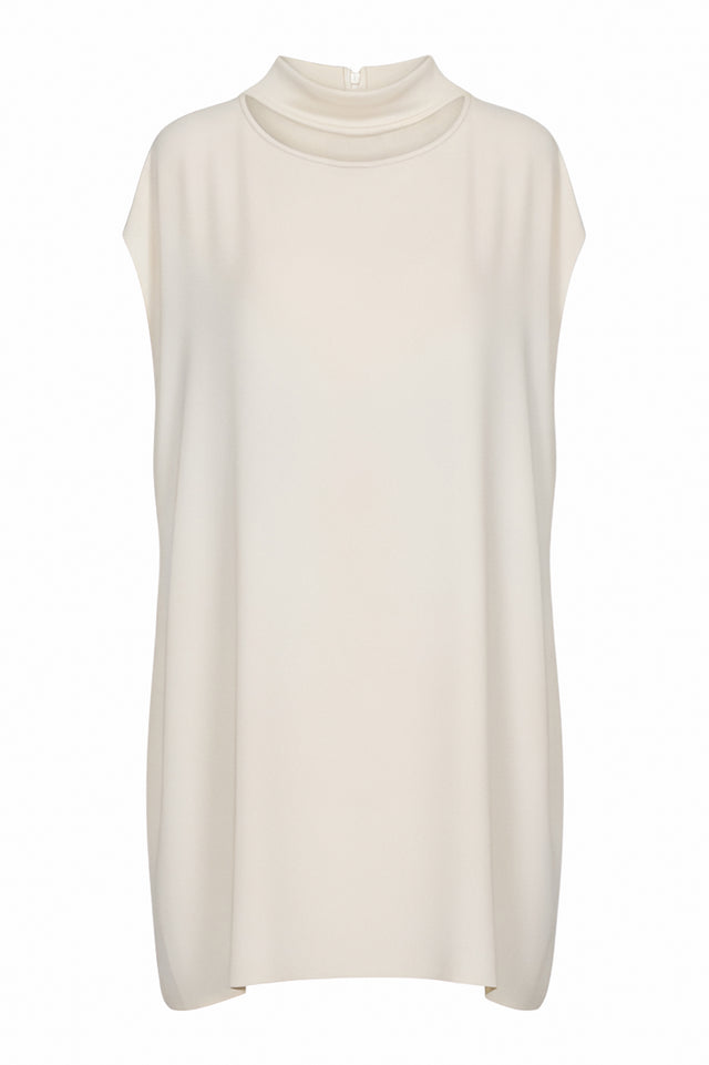 Valentino Draped Cape Mini Dress
