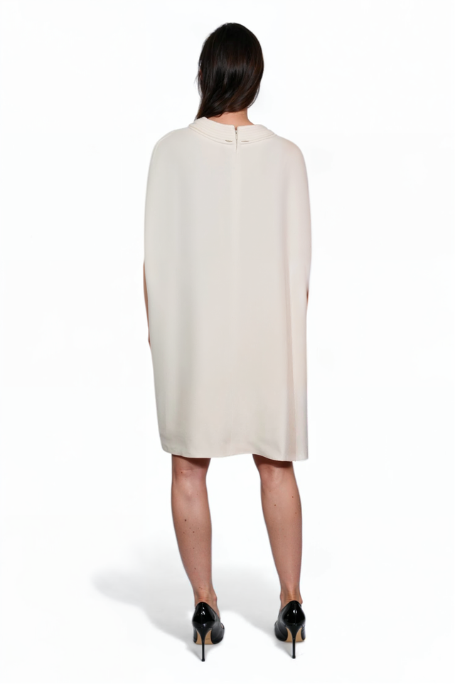 Valentino Draped Cape Mini Dress