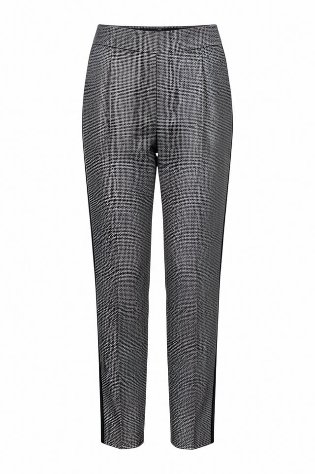 Fabiana Filippi Tailored Glen Plaid Trousers