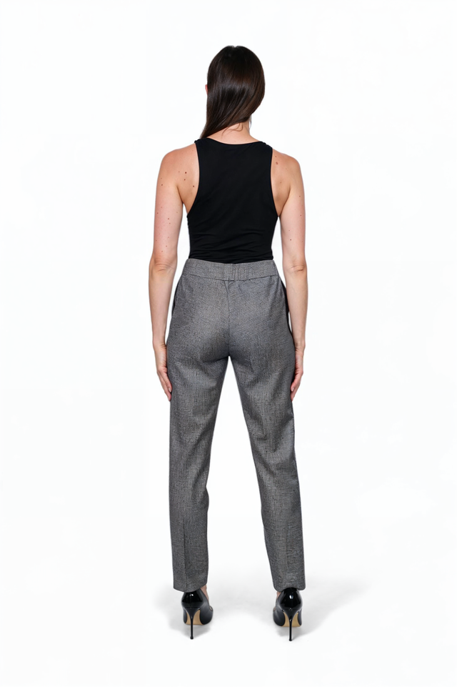 Fabiana Filippi Tailored Glen Plaid Trousers