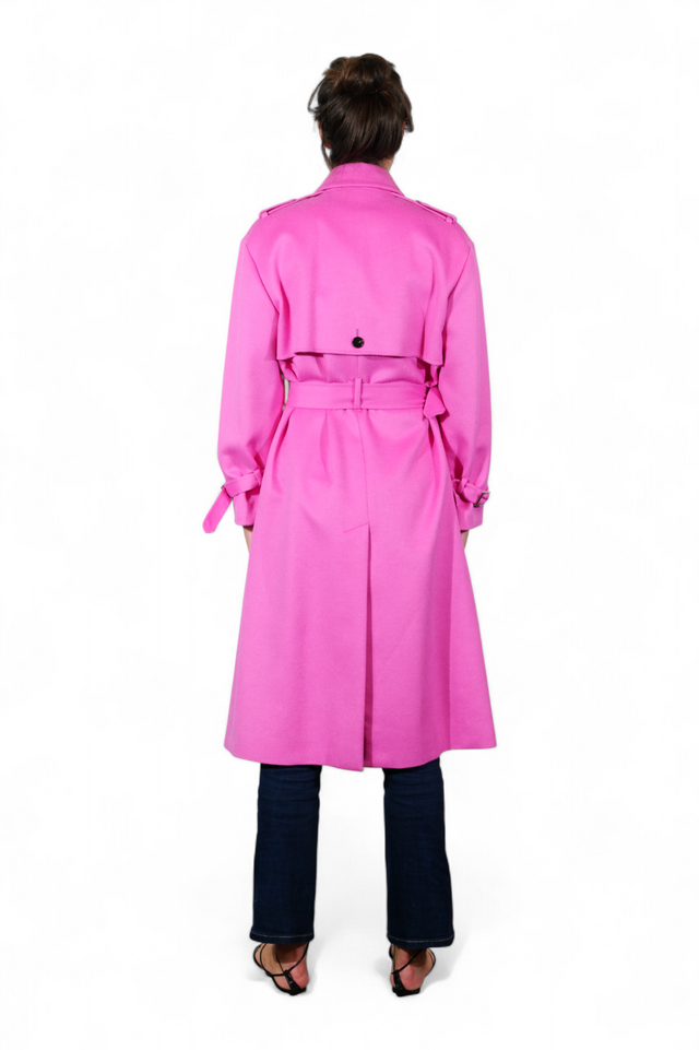 Valentino Trenchcoat mit Blumenstickerei