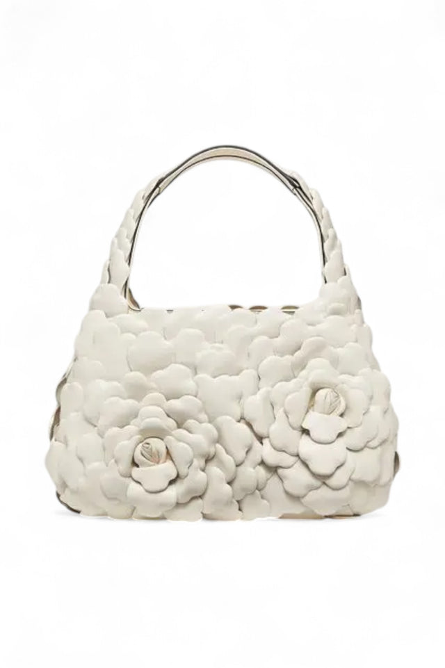 Valentino Garavani 3D Leather Flower Shoulder Bag