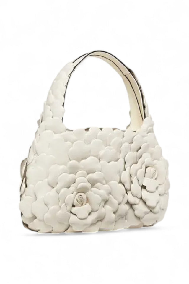 Valentino Garavani 3D Leather Flower Shoulder Bag
