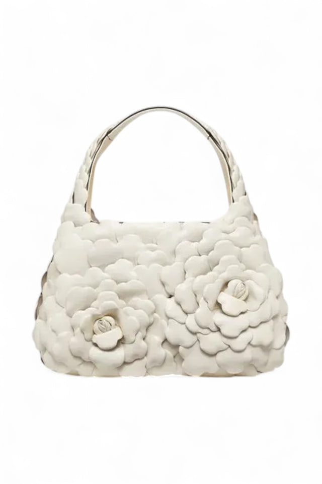 Valentino Garavani 3D Leather Flower Shoulder Bag