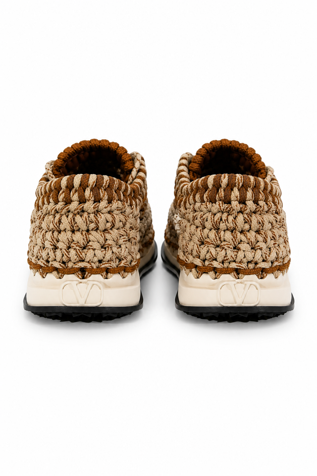Valentino Garavani Crochet Runner Sneakers – Multicolor Styles
