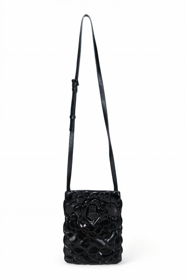 Valentino Garavani 3D Rose Quilted Leather Crossbody Bag