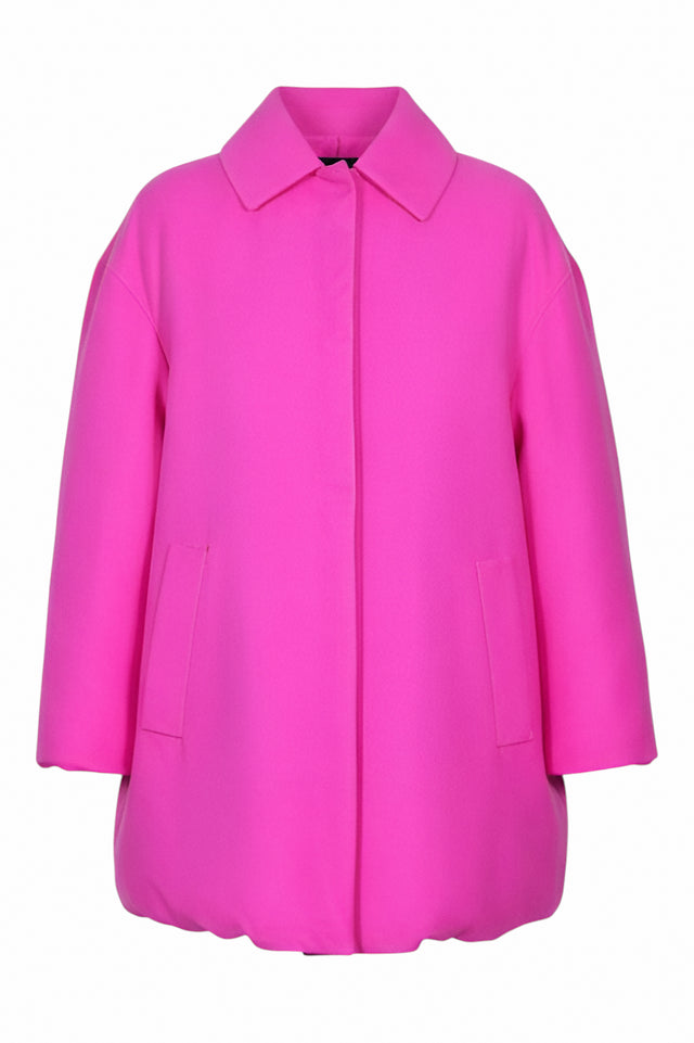 Valentino Vibrant Pink Oversized Coat