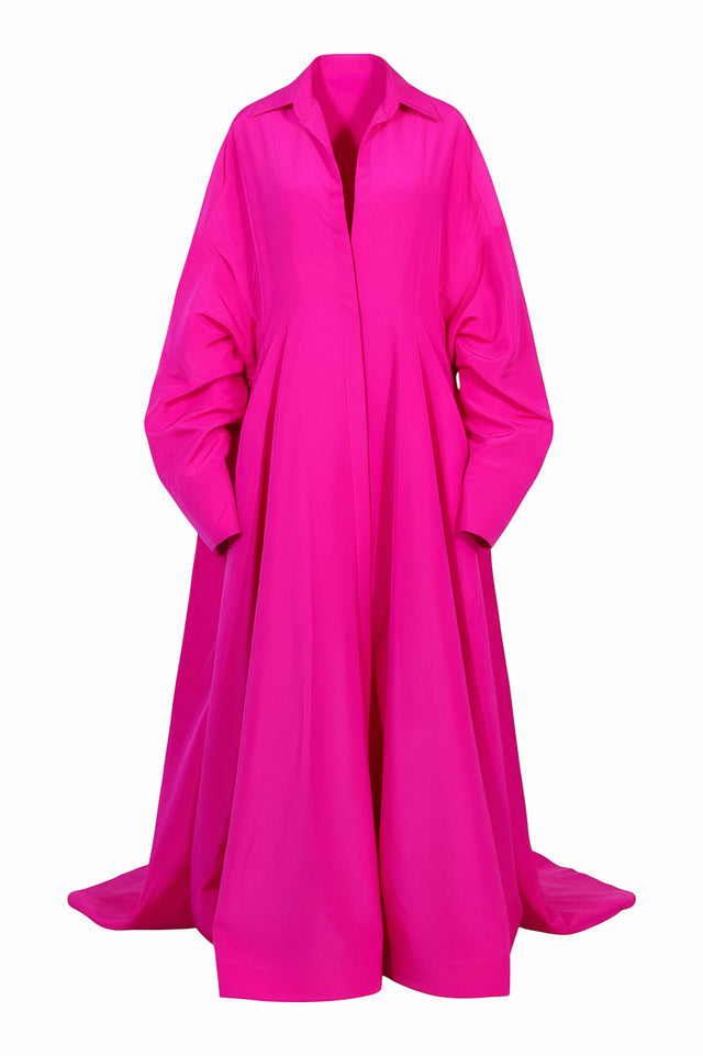 Valentino Oversized Hot Pink Gown