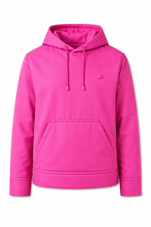 Valentino Technical Hoodie in Hot Pink