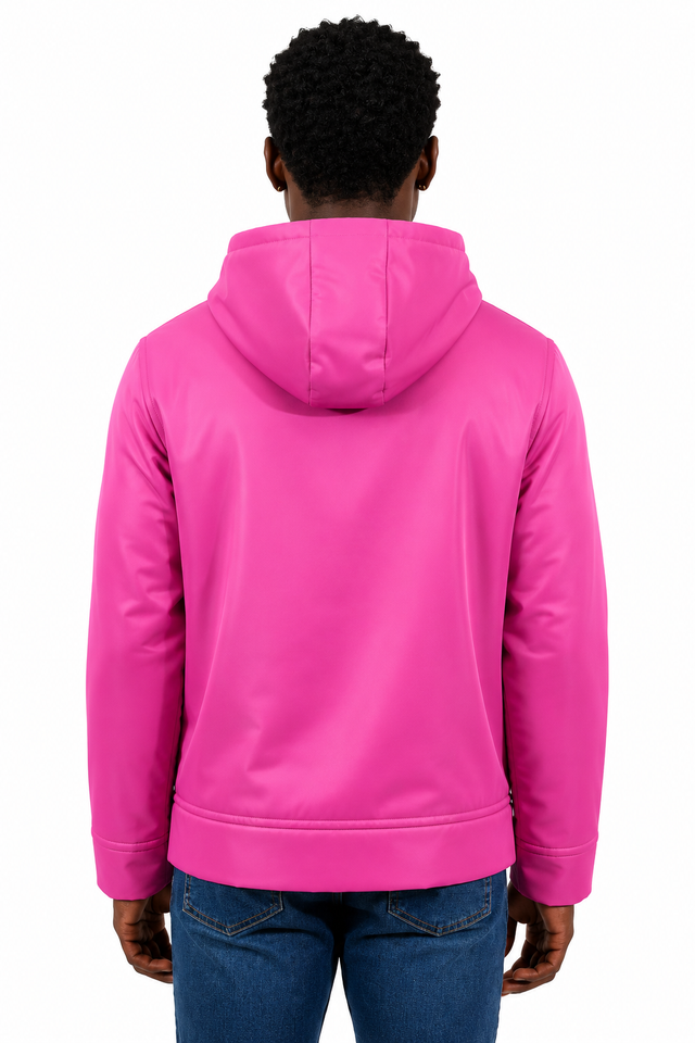 Valentino Technical Hoodie in Hot Pink