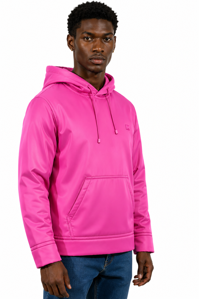 Valentino Technical Hoodie in Hot Pink