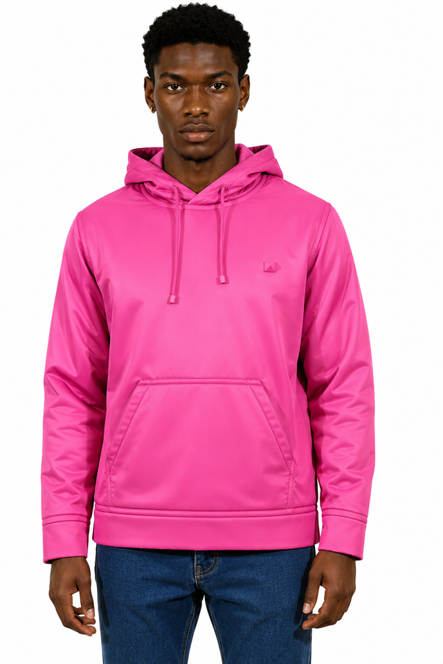 Valentino Technical Hoodie in Hot Pink