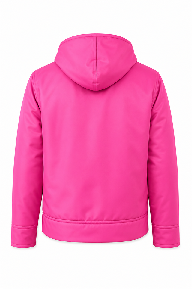 Valentino Technical Hoodie in Hot Pink