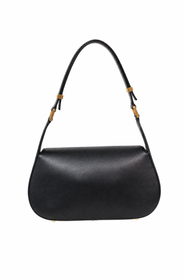Valentino Garavani VLogo Chain Leather Shoulder Bag