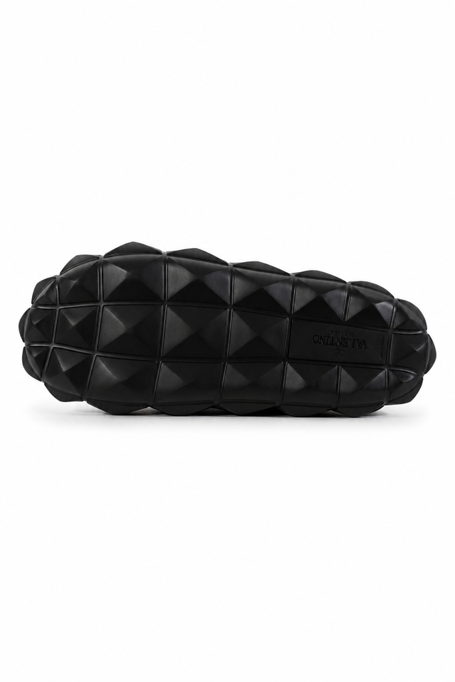 Valentino Garavani Roman Stud Cage Sandals – Black