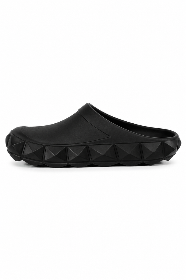 Valentino Garavani One Stud Rubber Mule Clogs in Multi-Color Options