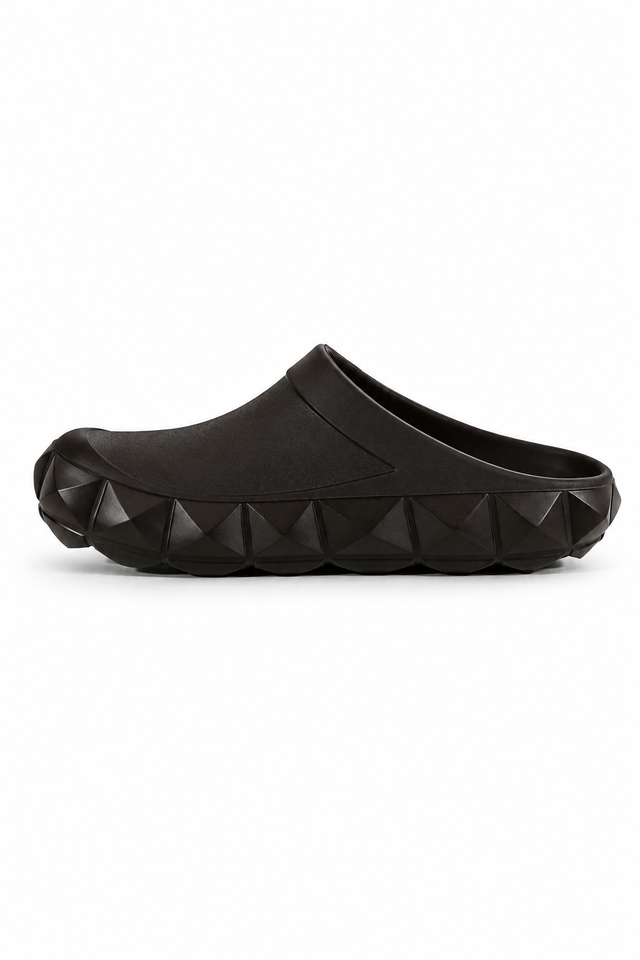 Valentino Garavani One Stud Rubber Mule Clogs in Multi-Color Options