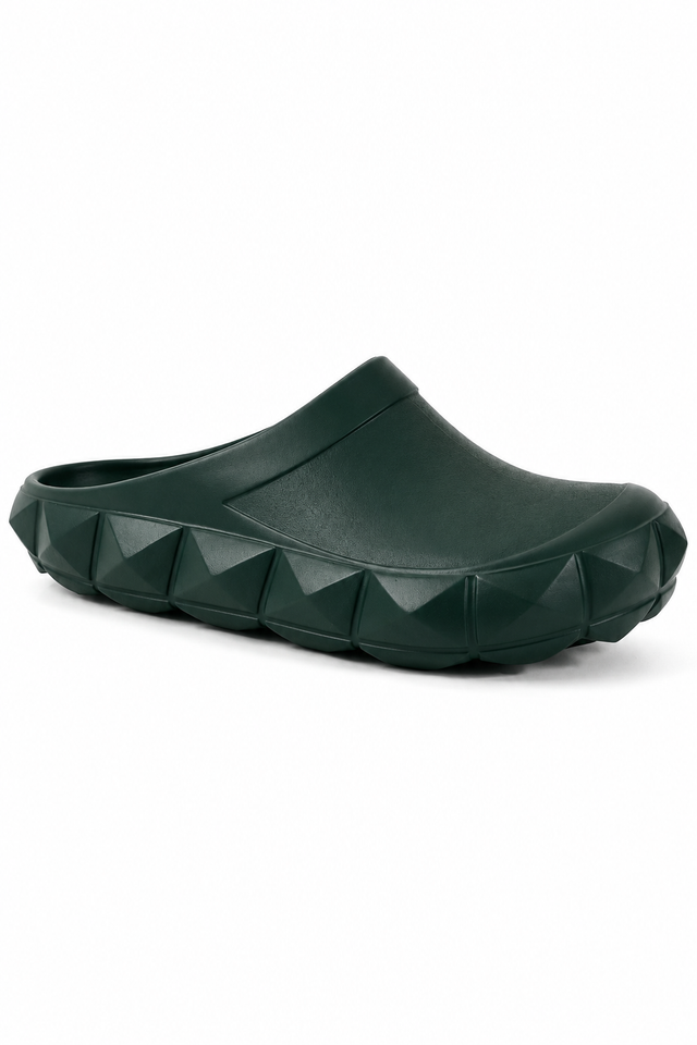 Valentino Garavani One Stud Rubber Mule Clogs in Multi-Color Options