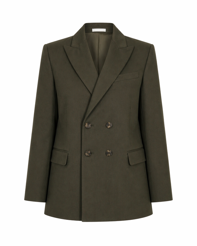 Red Valentino Double-Breasted Tailored Blazer