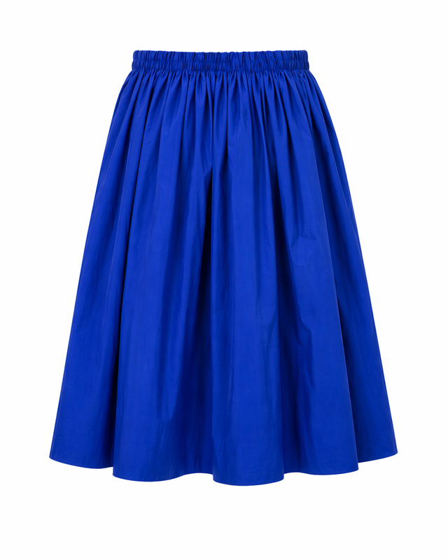 Red Valentino Gathered Midi Skirt
