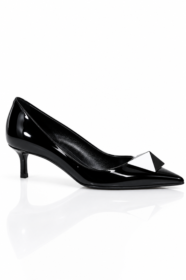 Valentino Garavani One Stud Patent Leather Pumps