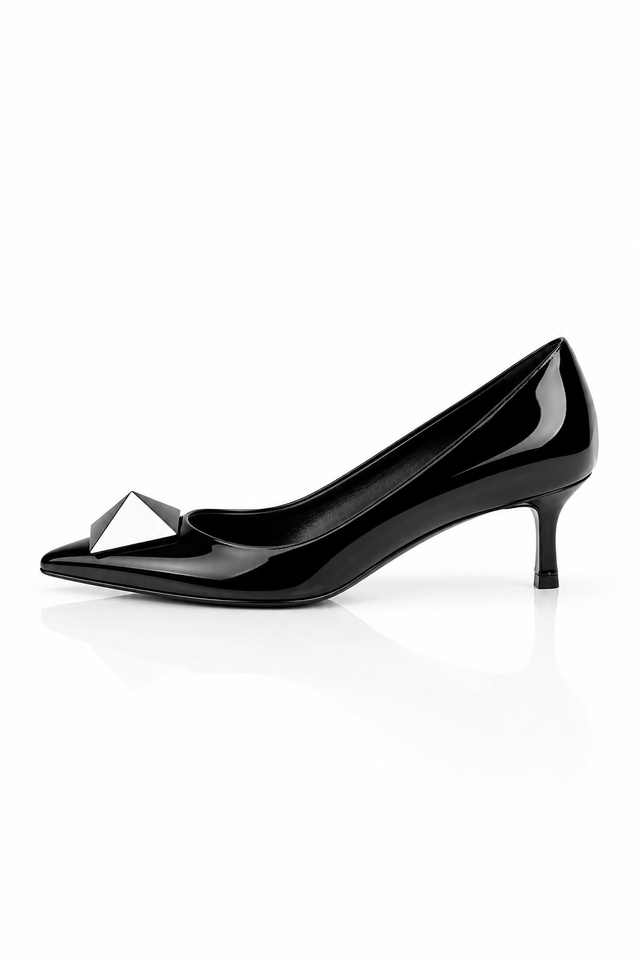 Valentino Garavani One Stud Patent Leather Pumps