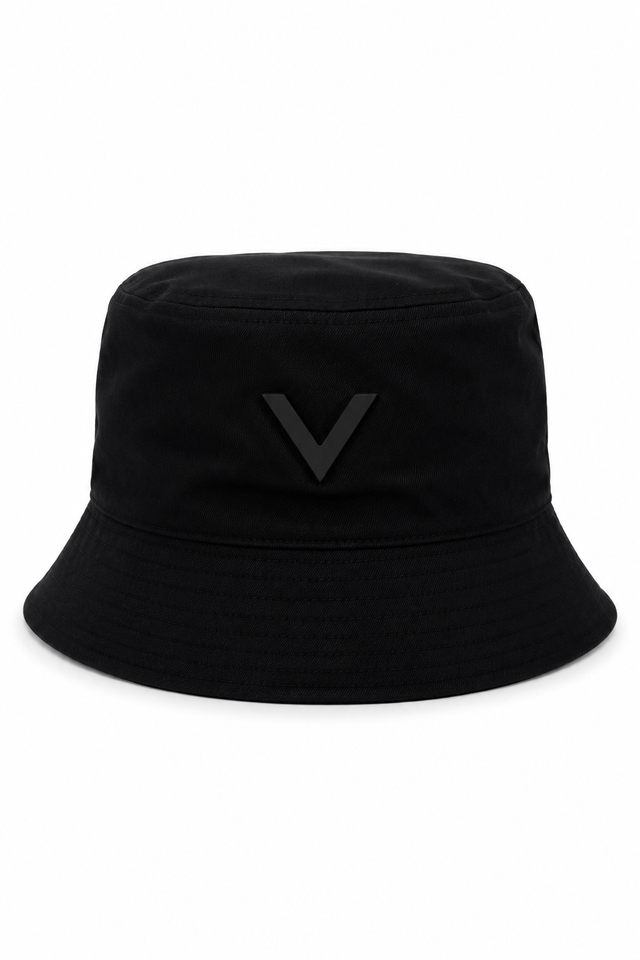 Valentino Garavani VLogo Bucket Hat – Black