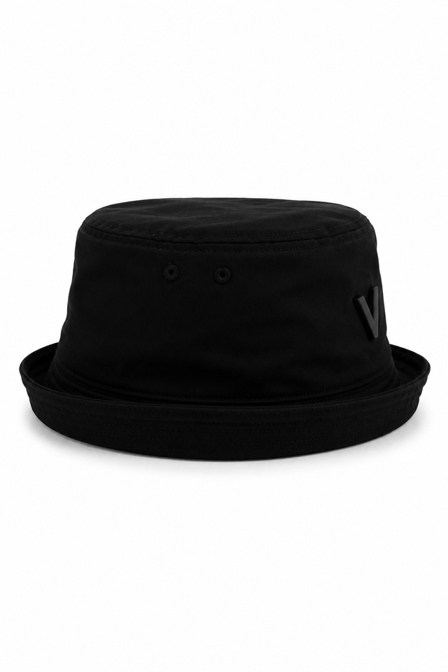 Valentino Garavani VLogo Bucket Hat – Black