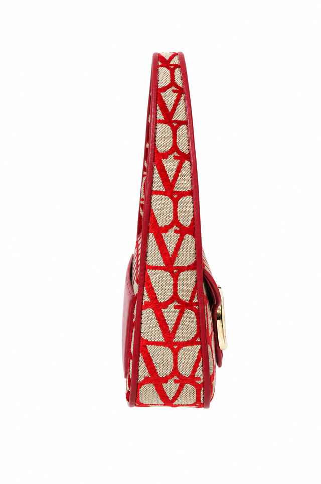 Valentino Garavani Locò Toile Iconographe Shoulder Bag