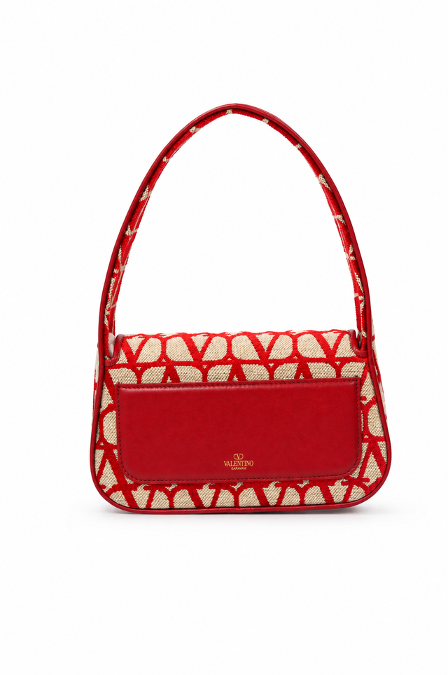 Valentino Garavani Locò Toile Iconographe Shoulder Bag