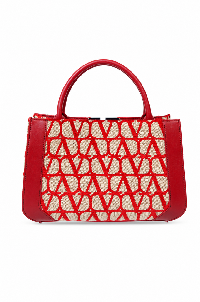Valentino Garavani Small Toile Iconographe Tote Bag