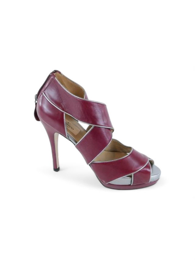 Valentino Garavani Patent Crossover Heels