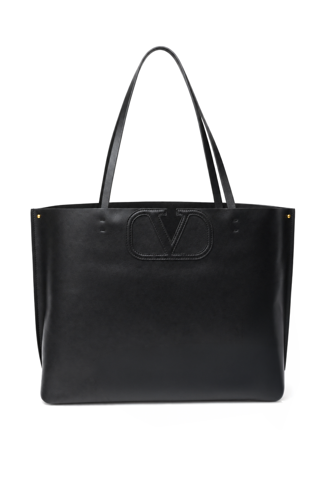 Valentino Garavani VLogo Escape Leather Tote Bag