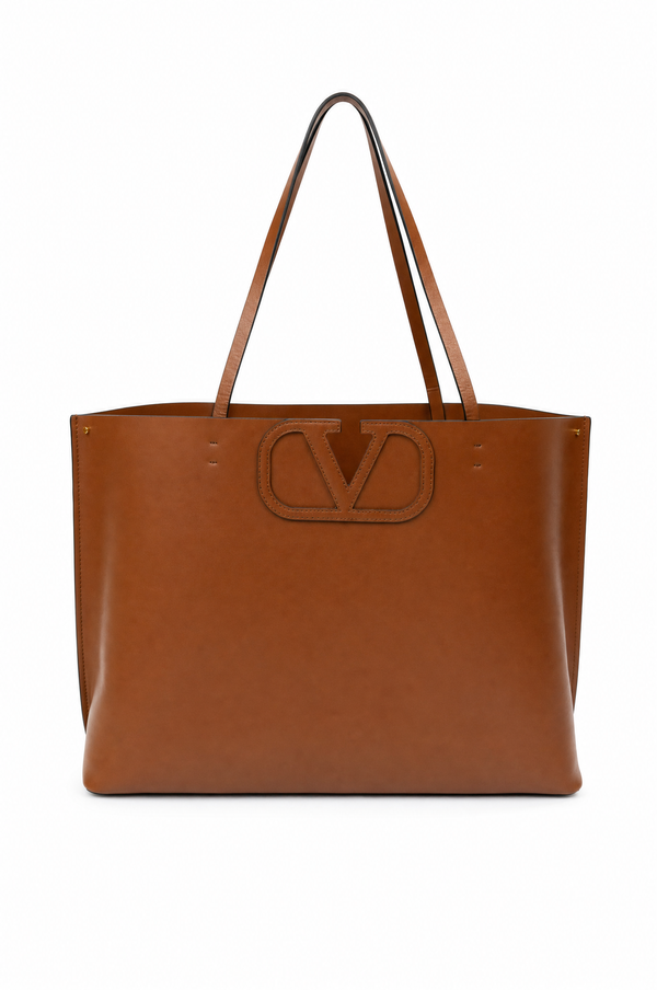 Valentino Garavani VLogo Escape Leather Tote Bag