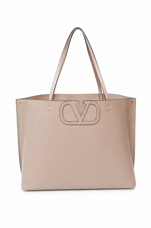 Valentino Garavani VLogo Escape Leather Tote Bag
