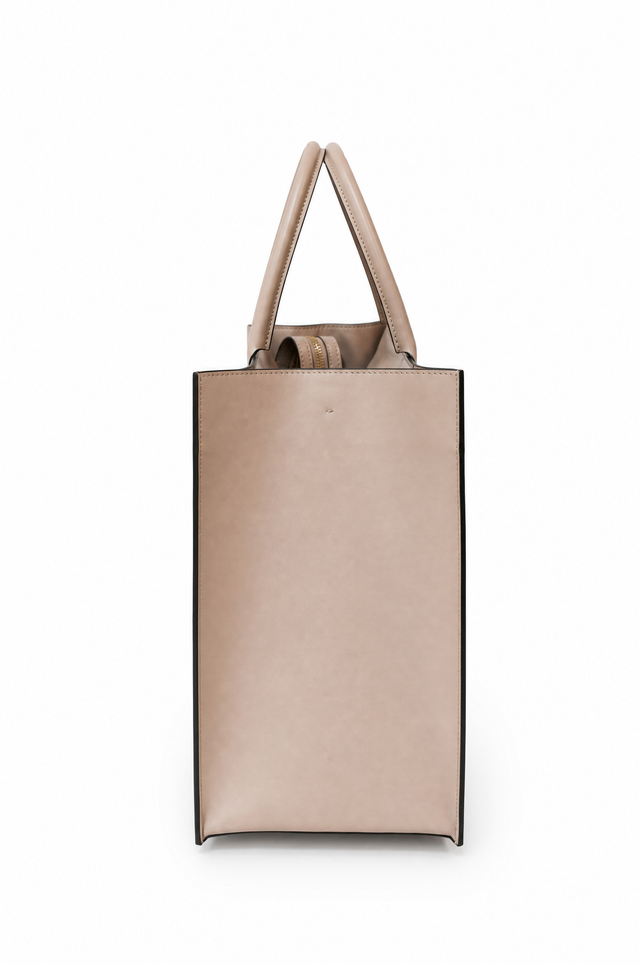 Valentino Garavani VLogo Escape Leather Tote Bag with Shoulder Strap