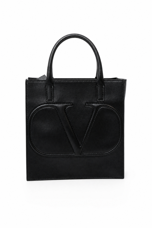 Valentino Garavani Small VLogo Escape Leather Tote Bag
