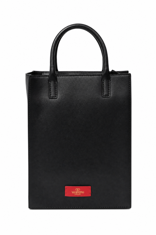 Valentino Garavani Small VLogo Escape Leather Tote Bag