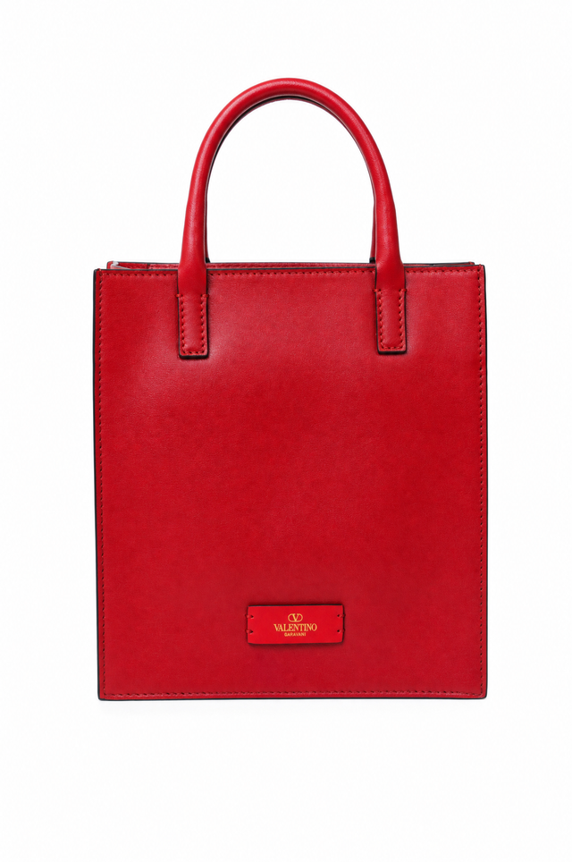 Valentino Garavani Small VLogo Escape Leather Tote Bag