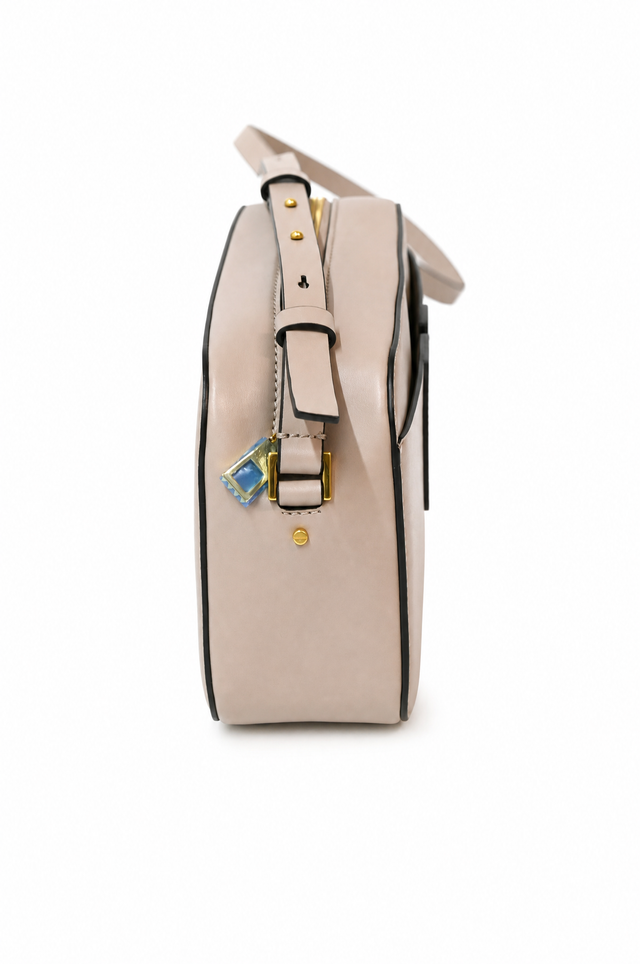 Valentino Garavani VLogo Escape Leather Camera Crossbody Bag
