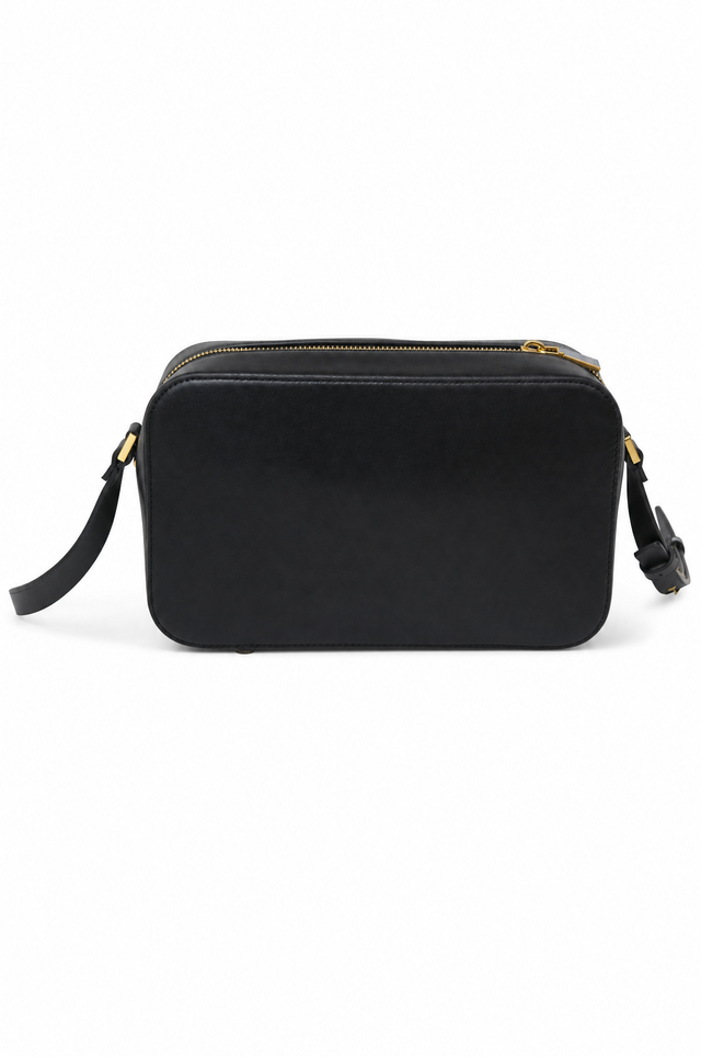 Valentino Garavani VLogo Escape Leather Camera Crossbody Bag